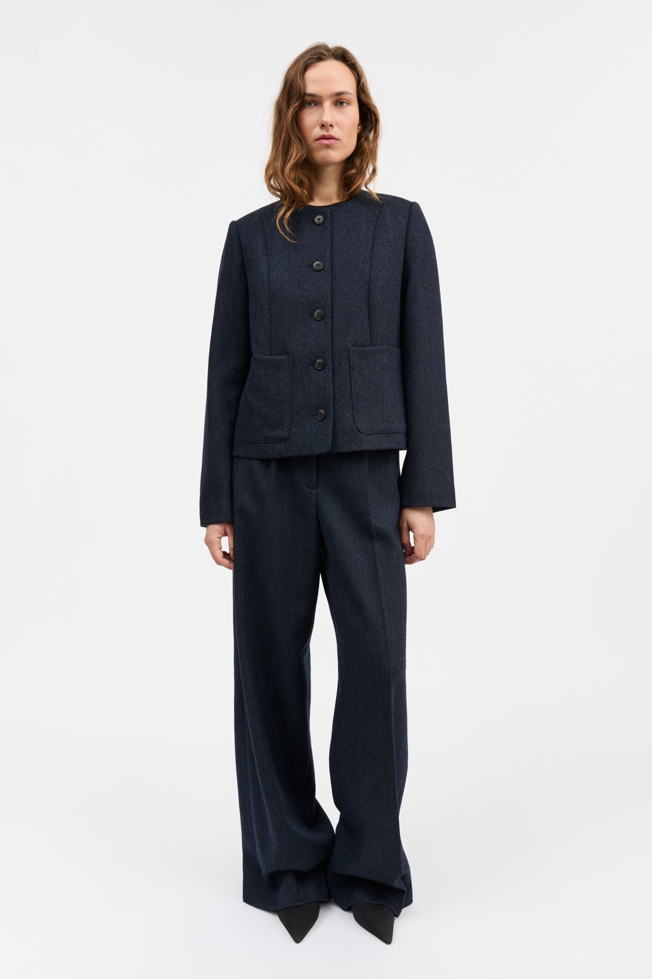 Skall Studio Mona jacket Jacket Navy black